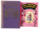 "ALICE IN WONDERLAND" FIVE PIECE PAPER EPHEMERA LOT.