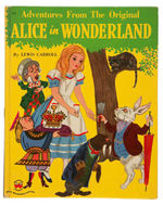 "ALICE IN WONDERLAND" FIVE PIECE PAPER EPHEMERA LOT.