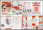 "MICKEY MOUSE AND SILLY SYMPHONIES" EXCEPTIONAL FILM EXHIBITOR'S CATALOGUE.