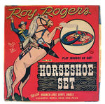 "ROY ROGERS HORSESHOE SET" LARGER VARIATION BOXED.