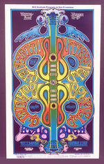 BILL GRAHAM CONCERT POSTER BG-166.