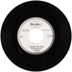 THE BEATLES "FROM ME TO YOU/THANK YOU GIRL" VEE-JAY PROMO 45 RPM SINGLE.