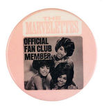 "THE MARVELETTES OFFICIAL FAN CLUB MEMBER."