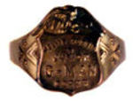 "MELVIN PURVIS JUNIOR G-MAN CORPS" RING.