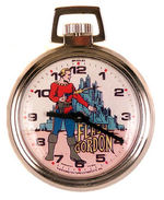 "FLASH GORDON" POCKET WATCH BY BRADLEY.