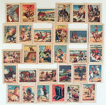 "HOPALONG CASSIDY WILD WEST TRADING CARD" POST'S CEREALS SET.