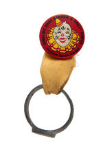 CIRCUS GIANTS GROUP OF FOUR EXCEPTIONALLY LARGE SOUVENIR RINGS.