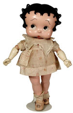 "BETTY BOOP" WOOD/COMPOSITION DOLL BY CAMEO DOLL CO.