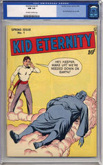 KID ETERNITY #1, SPRING 1941. CGC 9.4