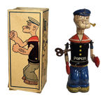 "POPEYE SHADOW BOXER" BOXED WINDUP BY CHEIN.