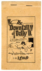 “THE DOWNFALL OF DOLLY D” 28-PAGER.