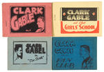 CLARK GABLE 8-PAGER LOT.