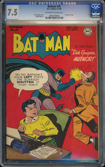 BATMAN #35, JUNE-JULY 1946. CGC 7.5