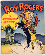 "ROY ROGERS IN ROBBERS ROOST" BETTER LITTLE BOOK.