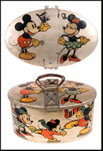 ITALIAN MICKEY MOUSE BISCUIT TIN/LUNCH PAIL.