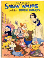 "SNOW WHITE AND THE SEVEN DWARFS" RARE ENGLISH SOFTCOVER.