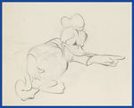 WALT DISNEY PRODUCTION DRAWING EXTENSIVE COLLECTION.