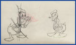 WALT DISNEY PRODUCTION DRAWING EXTENSIVE COLLECTION.