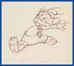 WALT DISNEY PRODUCTION DRAWING EXTENSIVE COLLECTION.