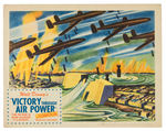 "WALT DISNEY'S VICTORY THROUGH AIR POWER" LOBBY CARDS.