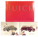 "BUICK FOR 1934" COLOR BROCHURE.