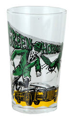 "THE GREEN HORNET" GLASS.