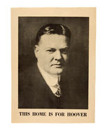 HOOVER CLASSIC POSTER IN SMALL FORMAT.