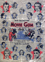 "MOVIE GUM" WRAPPER.