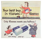 LITTLE LULU "KLEENEX" CARDBOARD SIGNS.