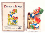 WALTER LANTZ "KNOTHEAD & SPLINTER" FIGURAL PLANTER  IN ORIGINAL BOX.