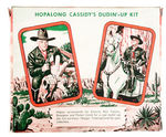 FULLER BRUSH "HOPALONG CASSIDY DUDIN' UP" HAIR PRODUCT KIT.