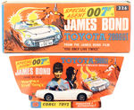 "SPECIAL AGENT 007 JAMES BOND TOYOTA 2000 GT" CORGI DIE CAST CAR.