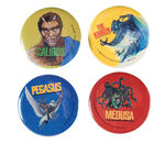 CLASH OF THE TITANS 1981 MOVIE BUTTONS.