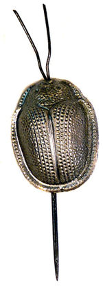 BRYAN 1896 SILVER BUG STICKPIN.