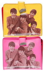 "THE BEATLES" VINYL WALLETS.