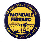 MONDALE/FERRARO BUTTON.