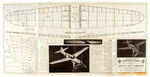 “CAPTAIN MIDNIGHT’S SPARTAN BOMBER” 1939 LETTER/PREMIUM ASSEMBLY SHEET THAT CAME WITH POSTER.