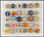 BICYCLE LAPEL STUDS CIRCA 1896-1898 COLLECTION OF 30 DIFFERENT.