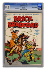 BRICK BRADFORD #7 FEBRUARY 1949 CGC 9.4