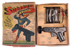 "SUPERMAN KRYPTO-RAYGUN" BOXED SET BY DAISY.