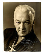 LARGE AND IMPRESSIVE HOPALONG CASSIDY SIGNED PHOTO.