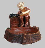 "N. VREZNER & CO." SHOE MANUFACTURER FIGURAL ASHTRAY.