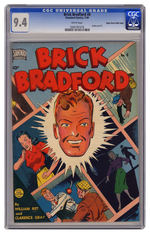 BRICK BRADFORD #8 JULY 1949 CGC 9.4