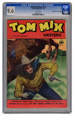 TOM MIX WESTERN #7 JULY 1948 CGC 9.6