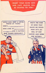 CAPTAIN MARVEL CLUB WWII ERA CHRISTMAS KIT.