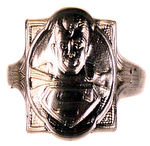 "SUPERMAN CRUSADER" KELLOGG'S PREMIUM RING.