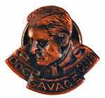 "DOC SAVAGE CLUB" PULP PREMIUM LAPEL STUD.