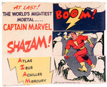 "CAPTAIN MARVEL /BILLY BATSON" MAGIC PICTURE PREMIUM.