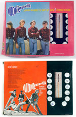 "MONKEES SWINGIN' NUMBERED OIL PAINT SET WITH 2 EXCITING PICTURES."