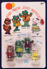 "THE NEW ZOO REVUE FIGURE SET."